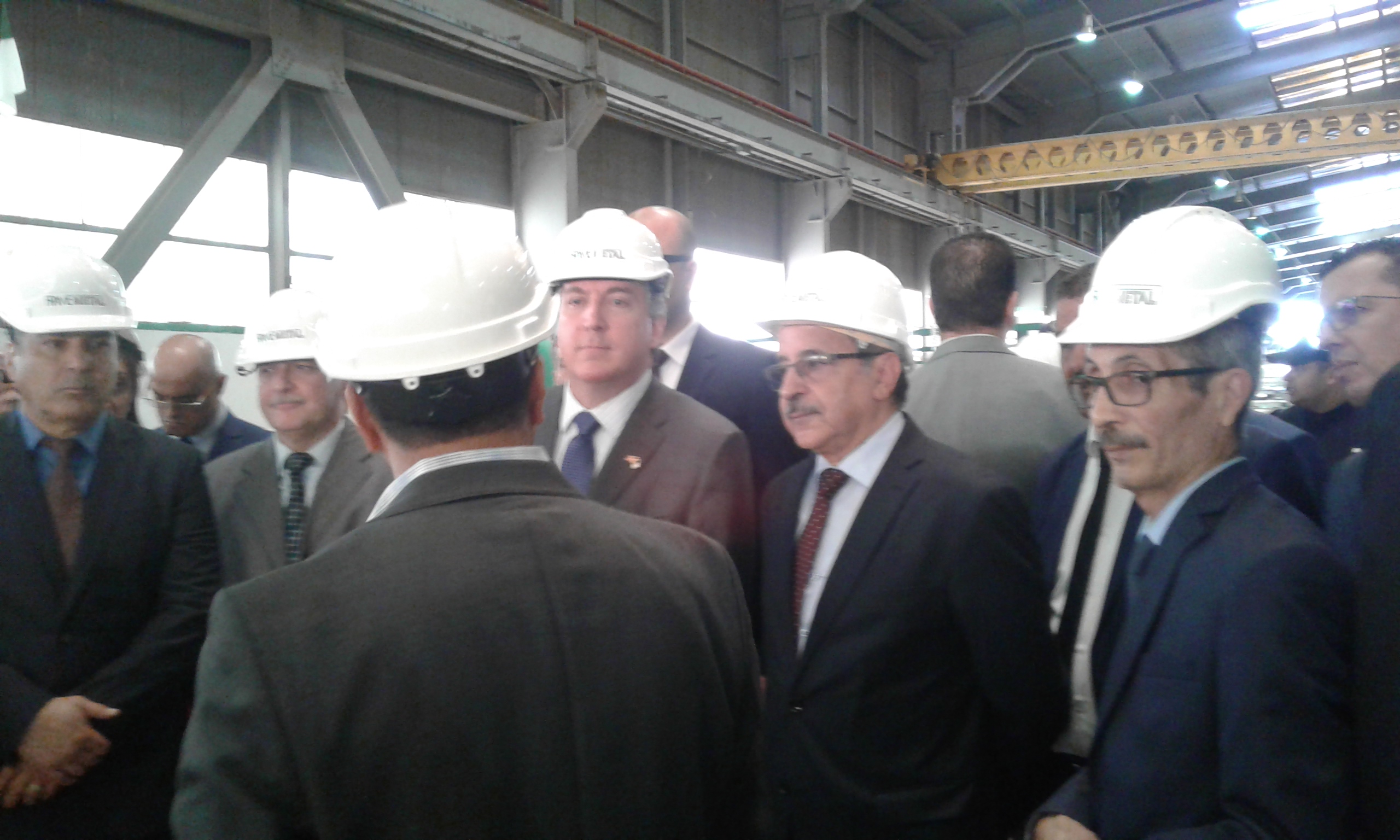 Inauguration of the Frame Metal factory
