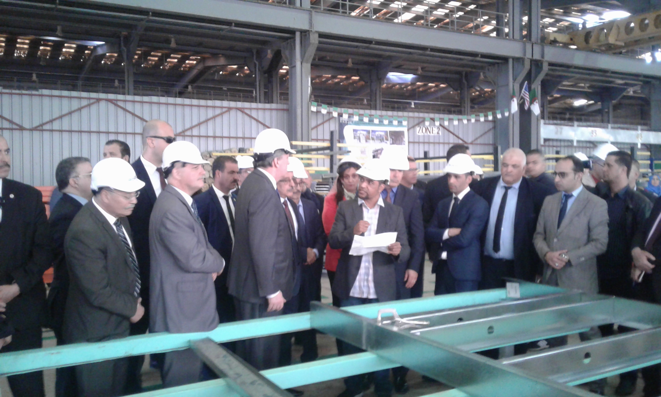 Inauguration of the Frame Metal factory